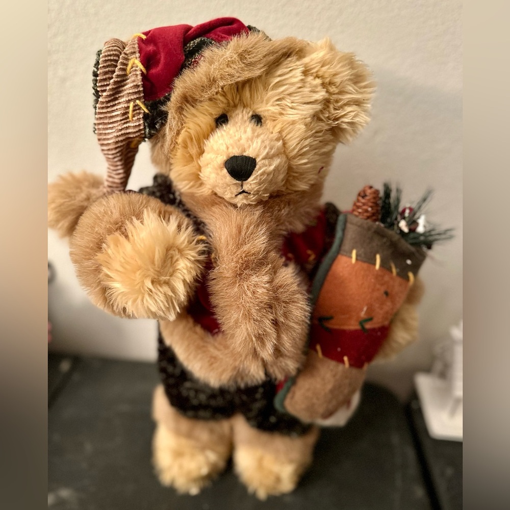 Dan Dee Christmas Standing Plush Bear With Stocking 18” Tall